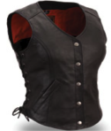 Womens Soft Milled Cow  Vest