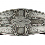 Montana Silver Gun Metal Cross Bracelet